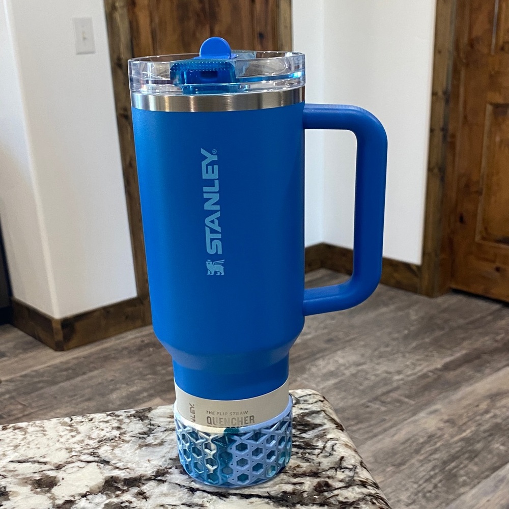 Stanley Royal Blue Travel Tumbler with Handle